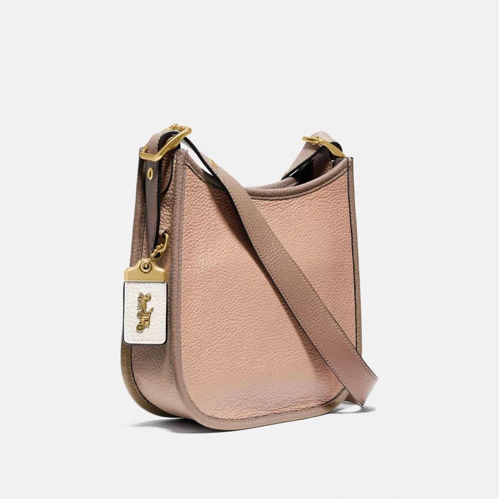 New Coach Emery Crossbody 21 In Colorblock Chalk Multi - Picture 10 of 12